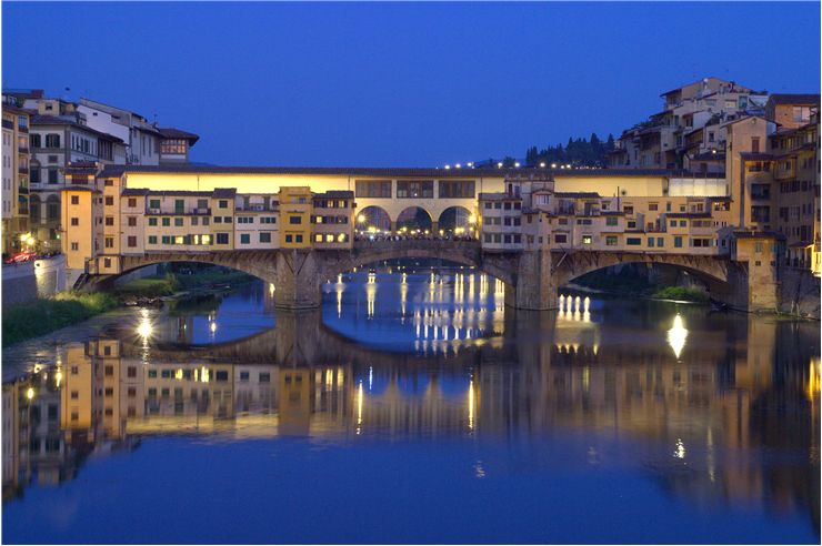 Picture Of Ponte Vecchio In Florence